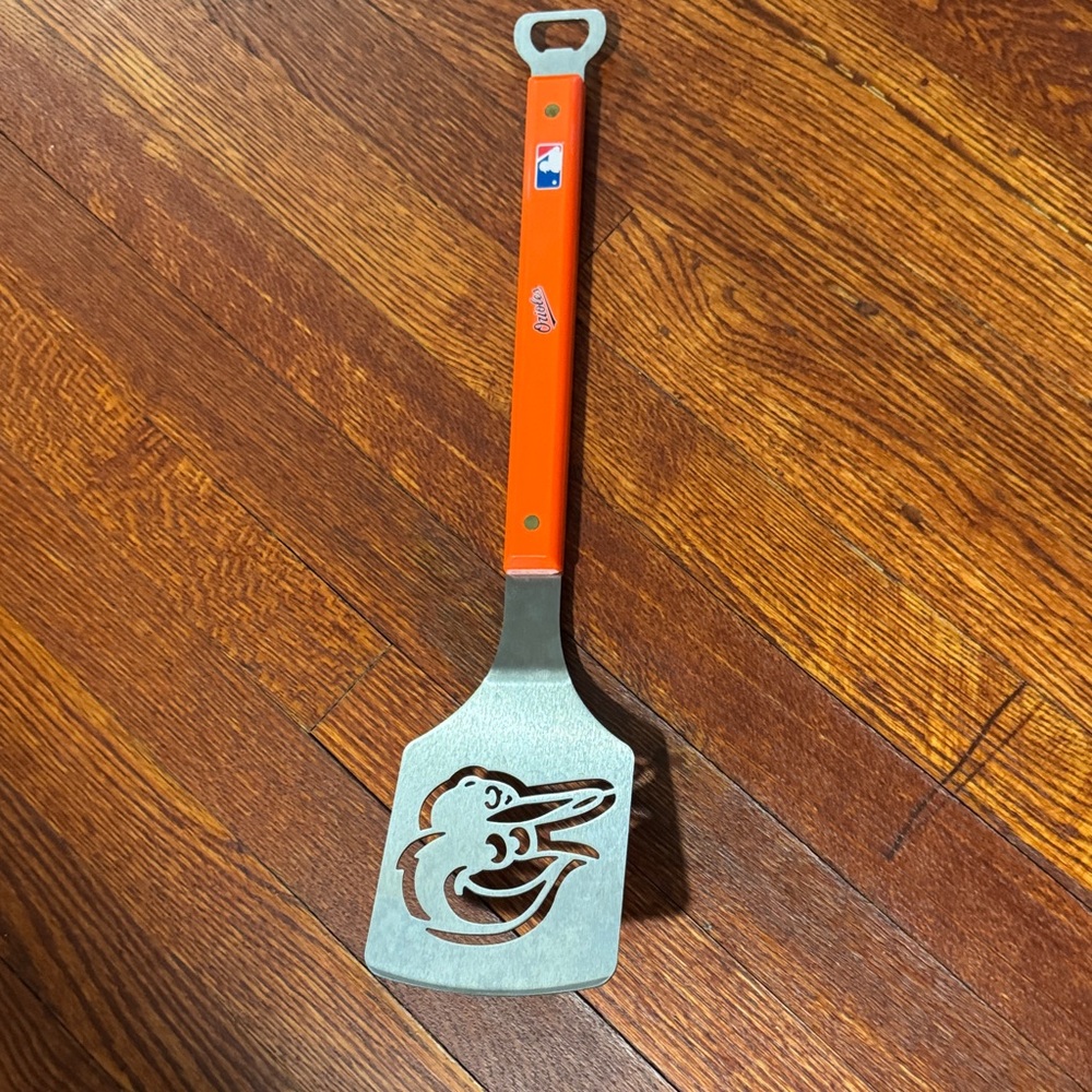 MLB Orange and Silver BBQ Spatula